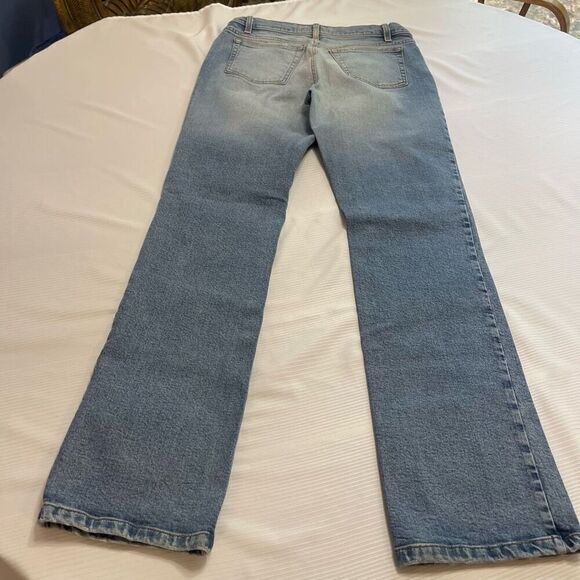 Theory Light Wash Luca Denim Jeans Size 10 - Picture 7 of 9